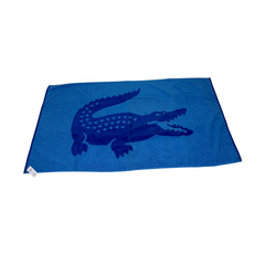 Lacoste Navy Beach Towel