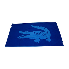 Lacoste Navy Beach Towel