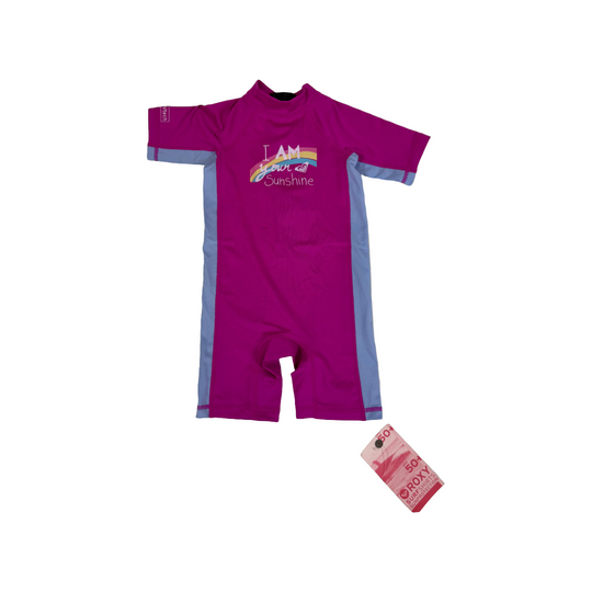 Roxy Girls Pink Surf Top - FT13TSS12