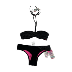 Roxy Girls Black Dot Bikini