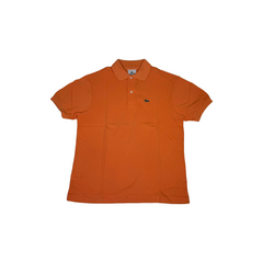 Lacoste Orange Regular Fit Logo Polo Shirt