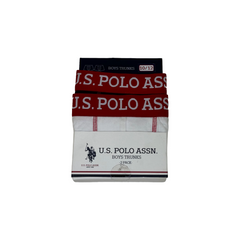 US Polo Assn Mens W/N/R 620 Boxer Shorts