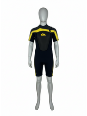 Quiksilver Boys Black & Yellow Wetsuit
