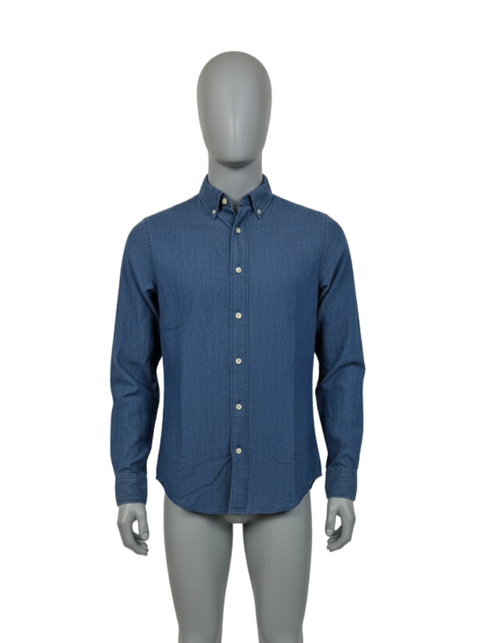GANT Blue Indigo Long Sleeve Shirt