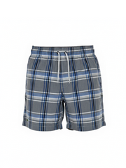 Lacoste Grey Blue Ess Swim Shorts