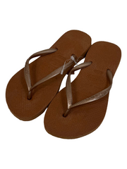Havaiana Slim Copper Flip Flops