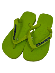 Havaiana Brasil Lemon Green Flip Flops