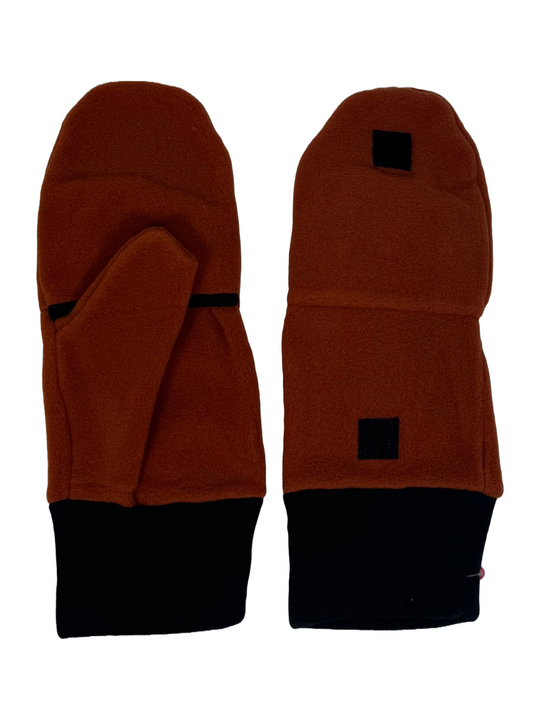 Lacoste Orange Black Gloves