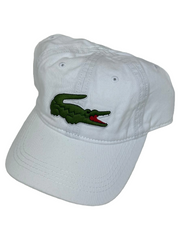 Lacoste Off-White Croco Cap