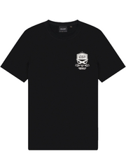 Lyle & Scott Jet Black Legends On The Pitch Graphic T-shirt