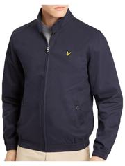 Lyle & Scott Dark Navy Harrington Jacket