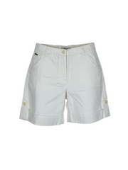 Lacoste White Logo Shorts
