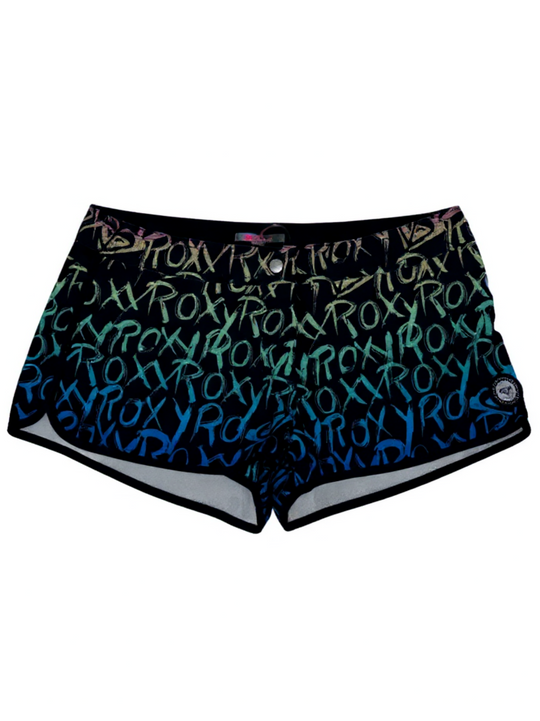 Roxy Black And Coloured Shorts