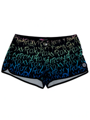 Roxy Black And Coloured Shorts