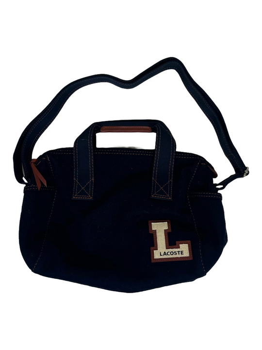 Lacoste Navy Blue Boston Bag