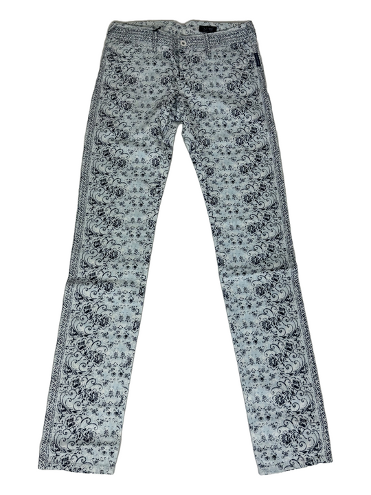 Armani Blue  Floral Jeans