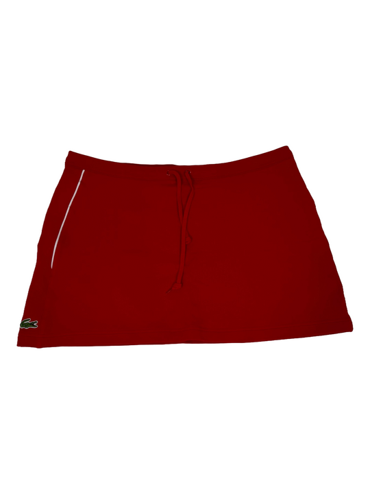 Lacoste Red Skirt