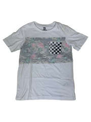 Quiksilver Boys White Floral T- Shirt