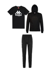 Kappa Black Tracksuit