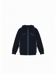 Lacoste Navy Logo Regular Fit Jumper