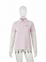 Lacoste Pink Logo Polo Shirt