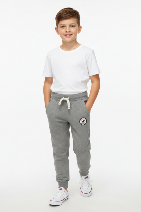 Converse Boys Grey Tracksuit Pants
