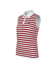 Lacoste White Red Polo Shirt