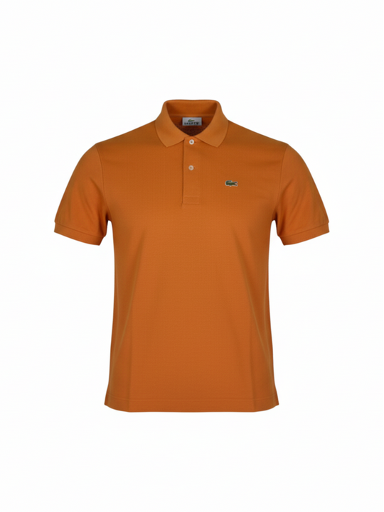 Lacoste Junior Boys Orange Regular Fit Polo Shirt