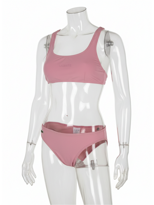 Lacoste Pink Swimming Costume