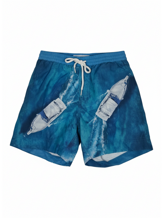 Thomas Royall Blue Swimming Trunks