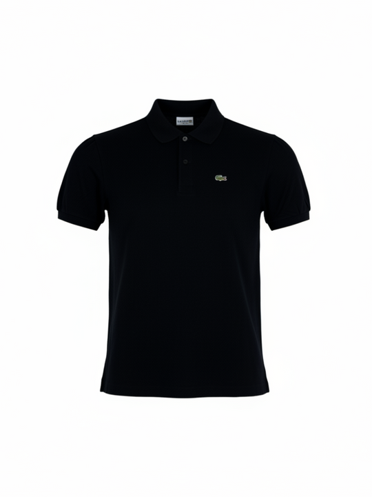 Lacoste Black Regular Fit Polo Shirt