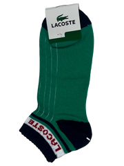 Lacoste Green FLO Trainer Socks