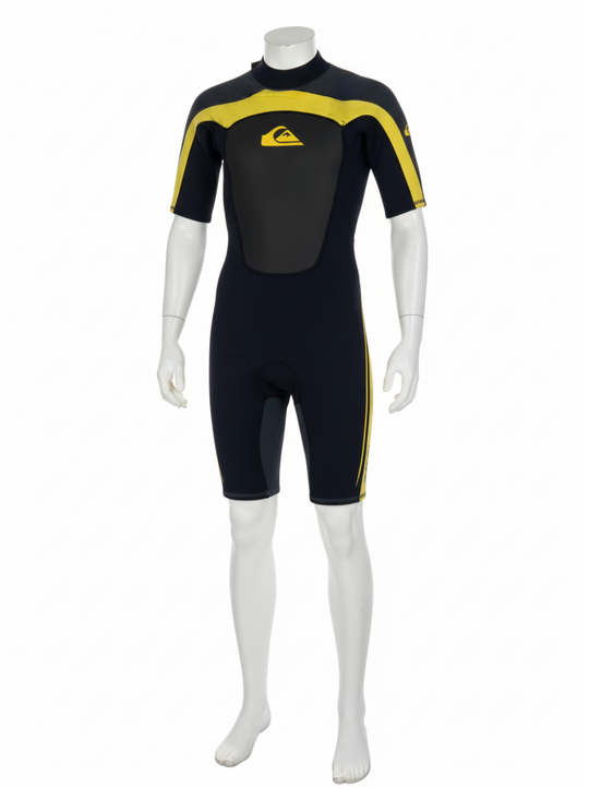 Quiksilver Kids Black & Yellow Wetsuit