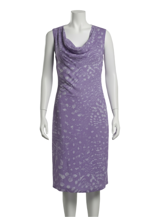 Armani Purple & White Dress