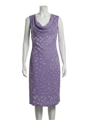 Armani Purple & White Dress