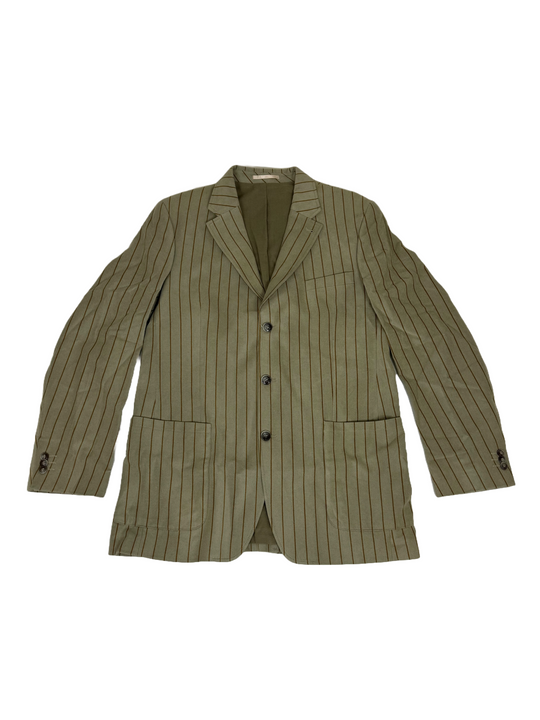 Lacoste Green Brown CLU Jacket