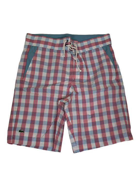 Lacoste Check Swimming Shorts