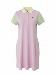 Lacoste Pink Regular Fit Polo Dress
