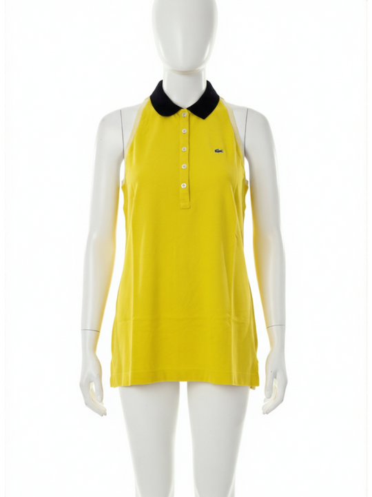 Lacoste Yellow CAM Polo Shirt