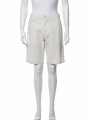 Lacoste White SW4 Shorts