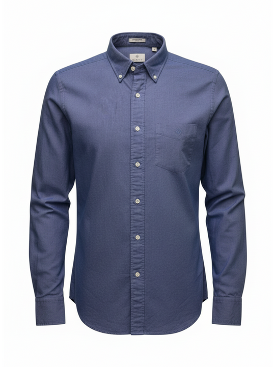 GANT Navy Long Sleeve Shirt