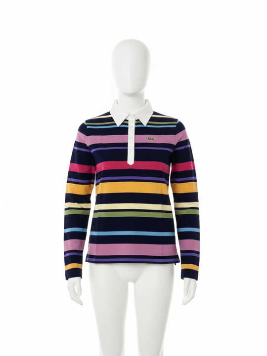 Lacoste Multicoloured Croc Logo Polo Shirt