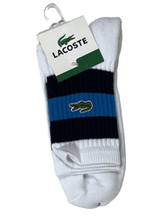 Lacoste Blue/White TRA Socks
