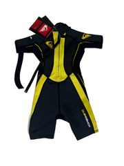 Quiksilver Boys Black & Yellow Wetsuit