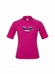 Roxy Girls Pink Surf Tee