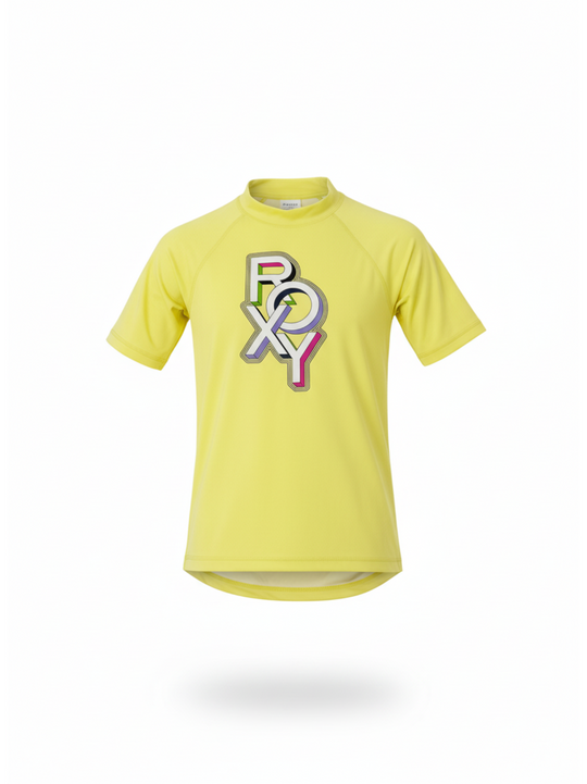 Roxy Girls Yellow Surf Top