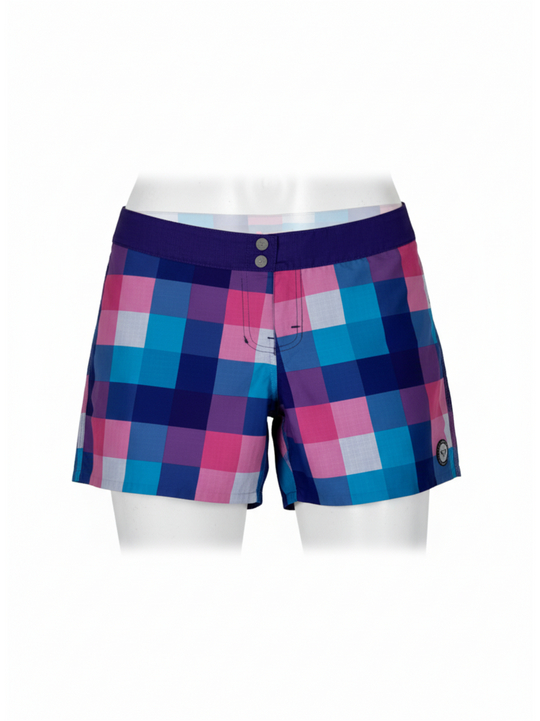 Roxy Multi Coloured  Chequered Shorts