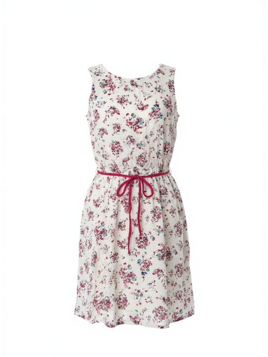 Roxy White Summer Floral Dress