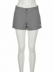 Roxy Grey Striped Chino Shorts