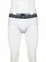 Armani Mens White Briefs